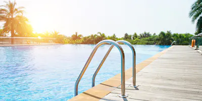 Swimming pools and water features